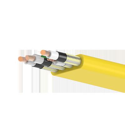 China Type PROTOLON(FL)-LWL (N)TSFLCGEWOEU Flat Reeling Cable 8.7/15 KV With Graded-Index Fibre For High Mechanical Stresses for sale