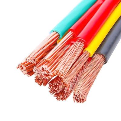 China Home decoration Huayuan BVR 16mm 450/750v PVC Copper Core Single Strand Flexible Cable for sale