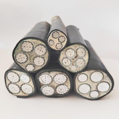 China Urban and engineering electricity consumption Huayuan YJLV 3 * 25+1 * 16 0.6/1KV outdoor special aluminum core power cable for sale