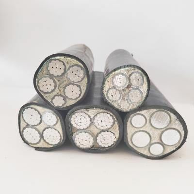 China Urban and engineering electricity consumption Huayuan YJLV 4 * 16 Aluminum Core Power Cable Engineering Special Cable for sale