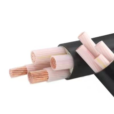 China Construction engineering Huayuan 3-core YJV  3*2.5+1 0.6/1KV outdoor special cross-linked PVC power cable for sale