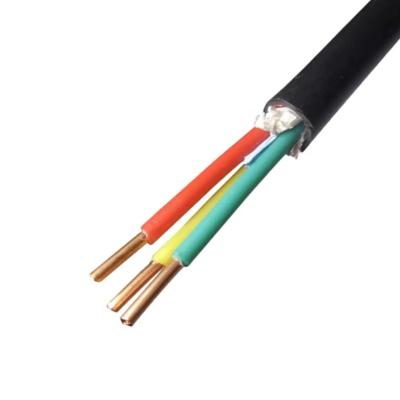 China Construction engineering Huayuan 5-core YJV  3*2.5 0.6/1KV outdoor special cross-linked PVC power cable for sale