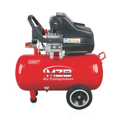 China MZB Factory Lubricated Manufacture 25/40/50 Liter Air Compressors Direct Compressor for sale