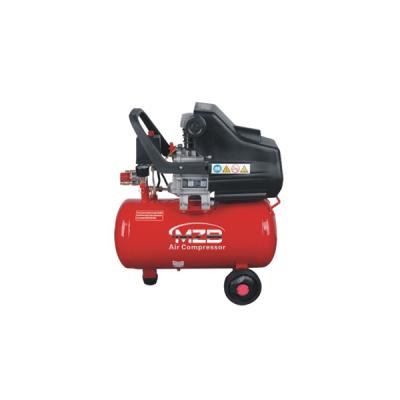 China 1.5kw/2hp Lubricated 24 Liter Small Tank Air Compressors For Home Use for sale