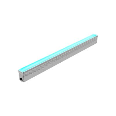 China LANDSCAPE Low Voltage Waterproof Led Concrete Gu10 Tempered Glass Linear Outdoor Inground Light Ip67 for sale