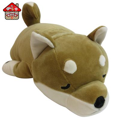 China Soft Plush Shiba Inu Cushion Stuffed Japanese Plush Pillow Shiba Inu Dog Plush Cushion for sale