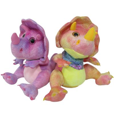 China Educational Toy Movement Baby Electronic Dinosaur Singing and Dancing Electronic Plush Toy Dinosaur with Big Eyes for sale