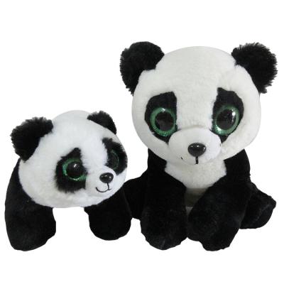 China Wholesale Custom Black and White Giant Panda Teddy Bear Doll Soft Panda Plush Toys for sale