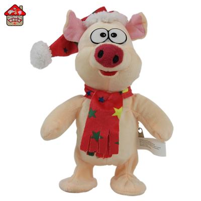 China 2019 Wholesale Custom Electronic Toys/Gift Plush Toy Repeat Singing And Walking Stuffed Pig Toy Electronic Toy For Kids for sale