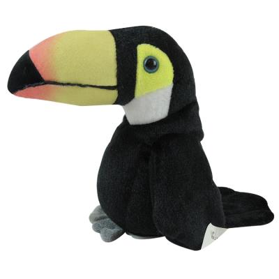 China Baby Educational Toy Electric Recording and Bird Plush Toy Wiggle Wings Repeat Talking Bird Talking Toy for sale