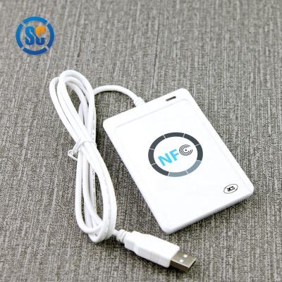 China Low cost ACR122U 105x70x10mm nfc 13.56mhz contactless reader writer for sale