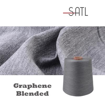 China Factory Wholesale 2/48nm 50% Acrylic Polyester 22% Graphene Eco-friendly Blended Yarn Anti-pilling 28% Anti-bacteria for sale