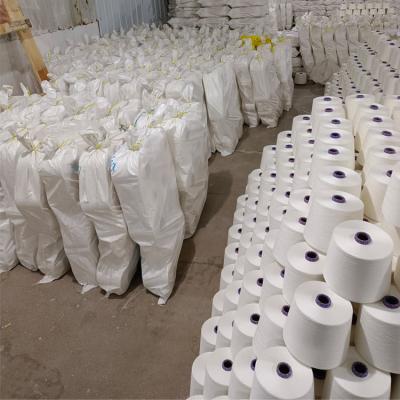 China High Quality Ring Spinning 9s 100% Anti-bacteria Canvas Raw White For Bleaching And Dyeing Weaving Yarn for sale