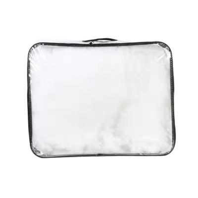 China Traditional Clear PVC Plastic Transparent Bedding Bag Packaging Comforter Pillow Covering Bag for sale