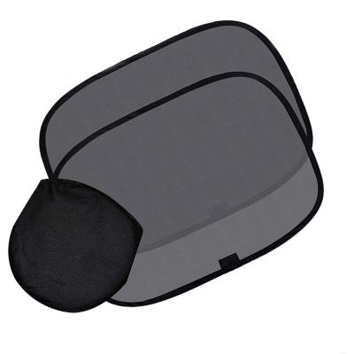 China Brief & Car Single Interior Side Sunshade Window Accessories Car Color Wind Shield Foldable Mesh Cover for sale