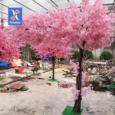 China Indoor Centerpiece Tree Cherry Blossom Plants Trees Flower Willow Large Decoration Wisteria Wedding Natural Promise Artificial Touch for sale