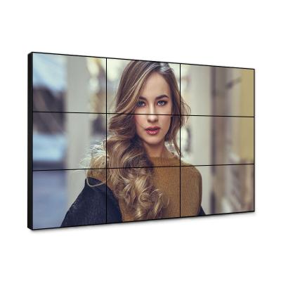 China High Brightness Outdoor 55 Inch LCD Wall Display Video Narrow Bezel HD Lcd Display With Dled For Displaying Dishes for sale