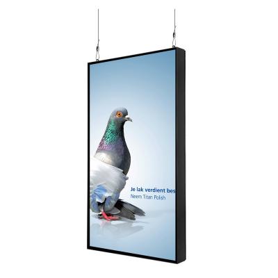 China High Brightness 4K Outdoor Display 46 49 55 65 75 Inch Narrow Bezel For Store Window Digital Signage for sale