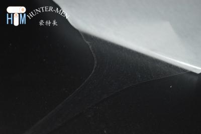 China Filme esparadrapo do derretimento quente Ultrathin de Polyurethan para a tela de matéria têxtil 30g/M2 à venda