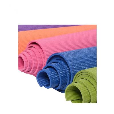 China Home Exercise Factory Price Gym Fitness PVC Yoga Mat 4mm 900g Eco Friendly for sale