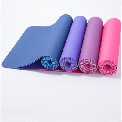 China Home Exercise Cushioned Non Slip Yoga Tape Mat for sale