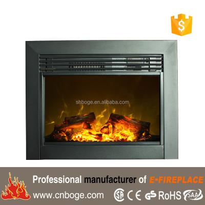 China High quality electric car insert firepplace heater with mantel for decoration for sale