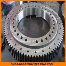 China four-point contact ball slew bearing ringmilitary SK907 Bslewing bearing kobelco made in China for sale