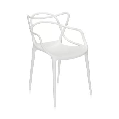 China Adjustable (other) Simple Dinning Room Furniture Cheap Price Modern Restaurant Leisure Stackable cat ear plastic chairs for sale