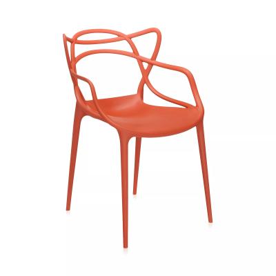 China Adjustable (other) Cheap High Quality Modern Italian Furniture Polypropylene Cafeteria Stackable Plastic Dining Chair Restaurant PP chair for sale