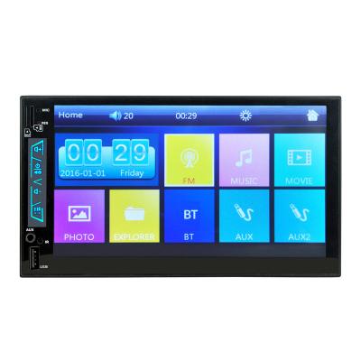 China Multilingual Support Built-in HD 6.95 Inch Touch Screen BT Car MP5 Player 6509 for sale