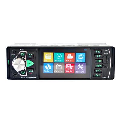 China Support Multi-Language 1DIN 4.1 Inch TFT Car MP5 Player Car BT MP3 Player, Reversing Priority FM Radio Card Player 4022D for sale