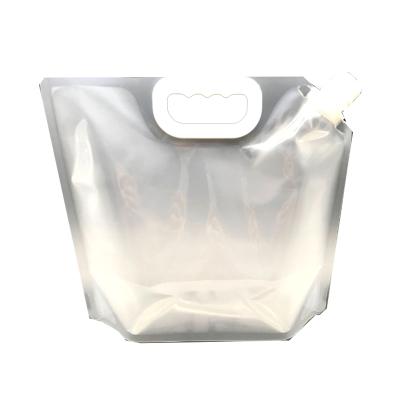 China Moisture Proof Stand Up Pouch With Spout 5L Nylon Water Bag for sale