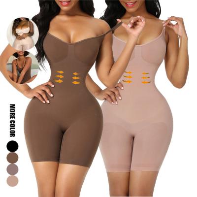 China Antibacterial High Control Tummy Wrap Butt Lifter Abdomen Waist Trainer Seamless Jumpsuit Stomach Slimming Corset Women Body Shaper for sale