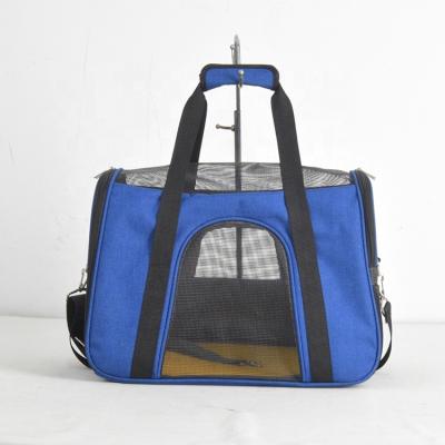 China Cat And Dog Travel Breathable Selection Quality Luxury Pet Bag Portable Breathable Pet Bag for sale