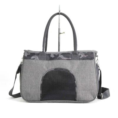 China Breathable Soft-Sided Portable Travel Pet Sling Carrier Airline Approved Cat Dog Carrier Bag Item for sale