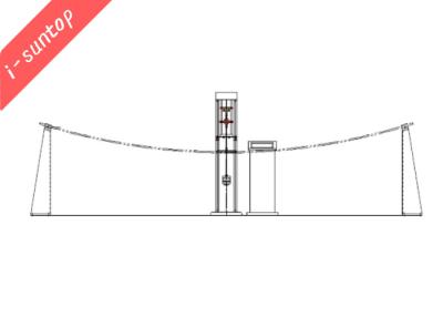 中国 8time/Minケーブルのホックの試験装置、屋外の光ファイバケーブルの試験装置 販売のため