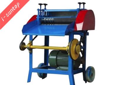 China 220V Wire Cable Making Machine , Single Knife Cable Stripping Machine for sale