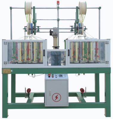 China 16 Spindle 1.1KW Rope Braiding Machine , 2heads Wire Braiding Machine for sale