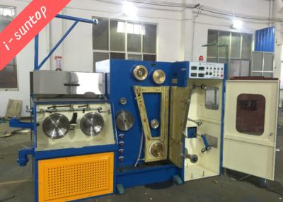 China 3 fase1200m/Min Fine Copper Wire Drawing Machine met het Ontharden Te koop