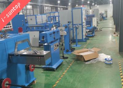 China PN800 Indoor Fiber Optic Cable Production Line Coiling Rewinding Machine for sale