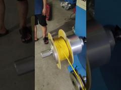 Cable coiling machine