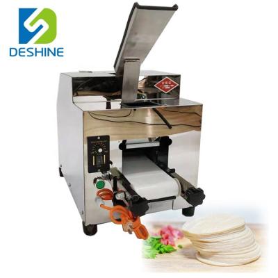 China High Speed ​​Low Energy Hot Sale Dumpling Dough Roti Chapati Wrapper Making Machine for sale