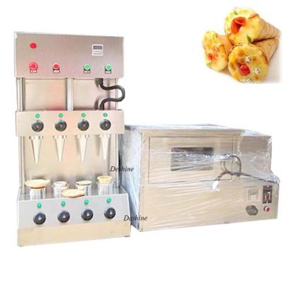 China food & Beverage factory sale cone pizza machine hot pizza cone molding machine for sale