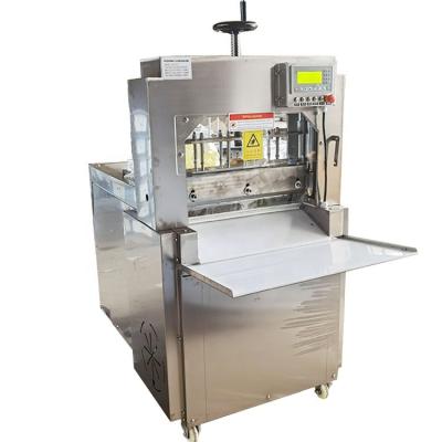 China Frozen Pork Beef Mutton Meat Slicing Machine Mutton Slicer Mutton Roll Cutting Machine for sale