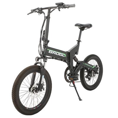 China 2022 Alloy Bicicleta Electrica Plegable Aluminum Foldable Electric Bicycle 20