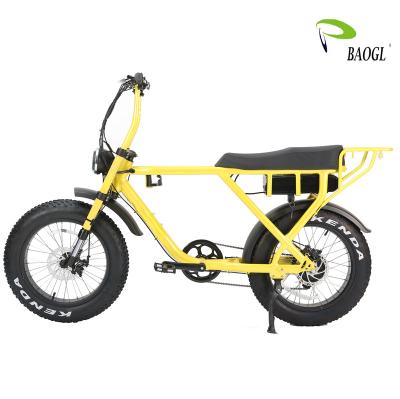 China BGL /High quality electric bike 7 speed 48v 750W standard super fat new tire for sale