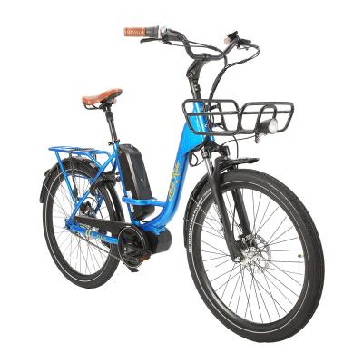 China Standard New Product 48v Electric City Bicycle Bike With 500W Mid Drive Motor for sale