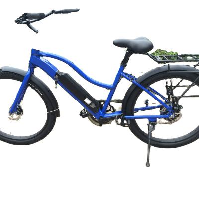 China Aluminum Alloy 26 Inch Electric Bike Aluminum Electric Bike Beach Cruiser Electric Bike for sale