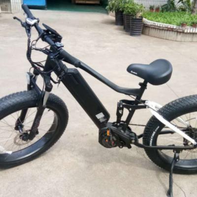 China spec. Baogl/OEM ATV-03A standard electric bicycle midmotor 48V 1000W 9speed, fat tire Ebike for sale