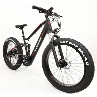 China Aluminum alloy 26 inch hidden battery fat tire electric bicycle, electric bicycle, electric mountainbike for sale